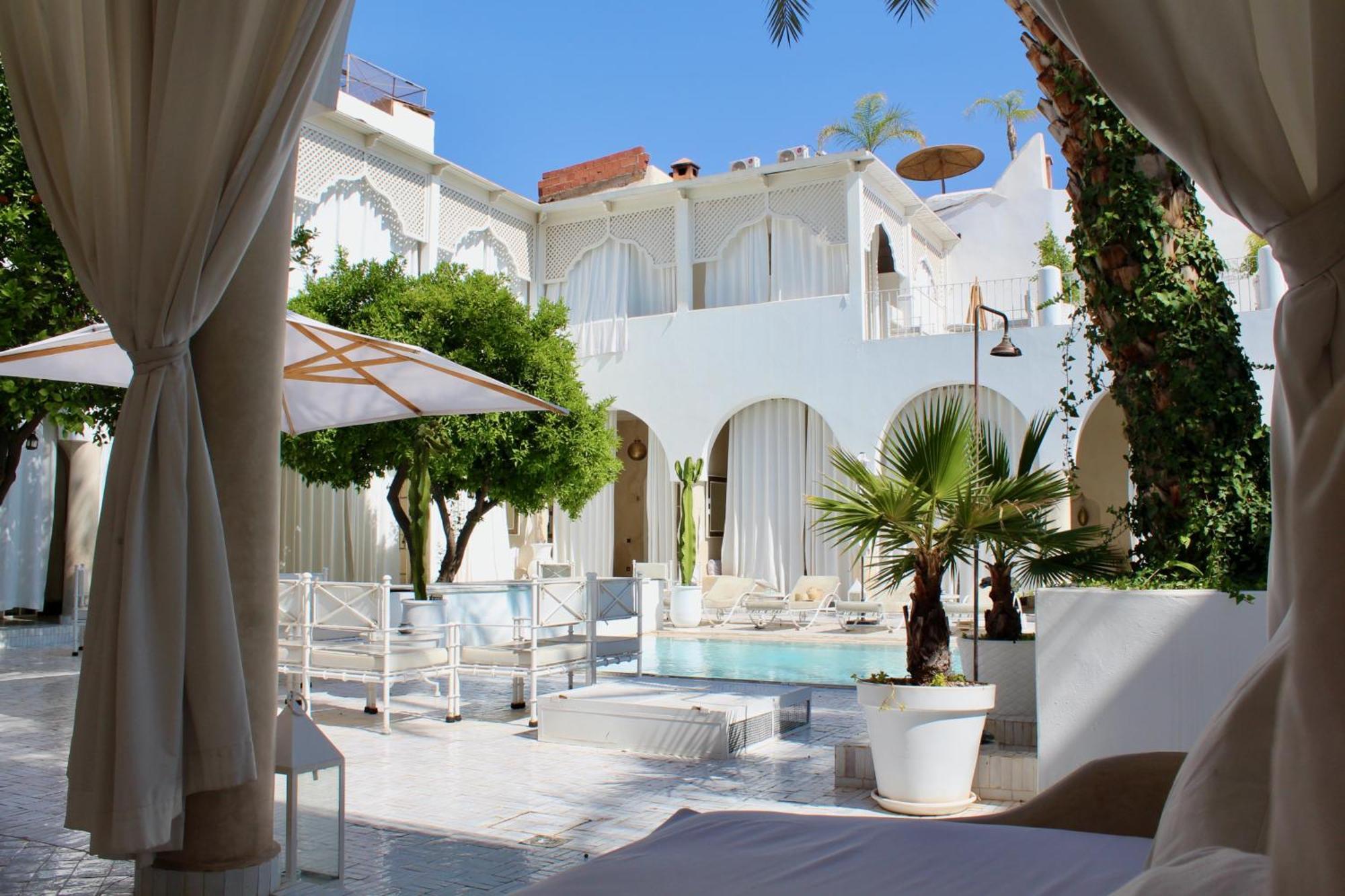 Riad Palais Blanc & Spa Marraquexe Exterior foto