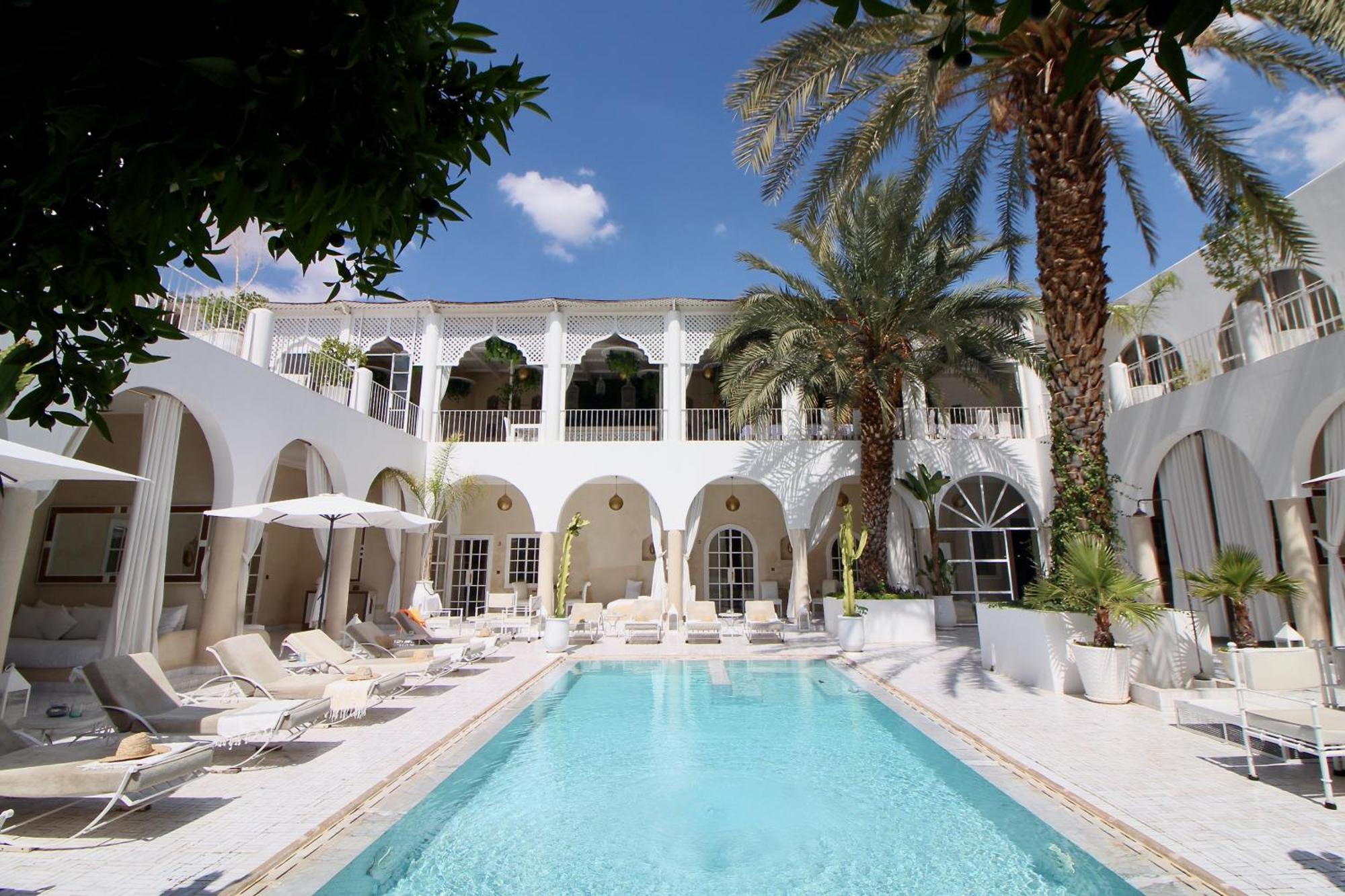 Riad Palais Blanc & Spa Marraquexe Exterior foto