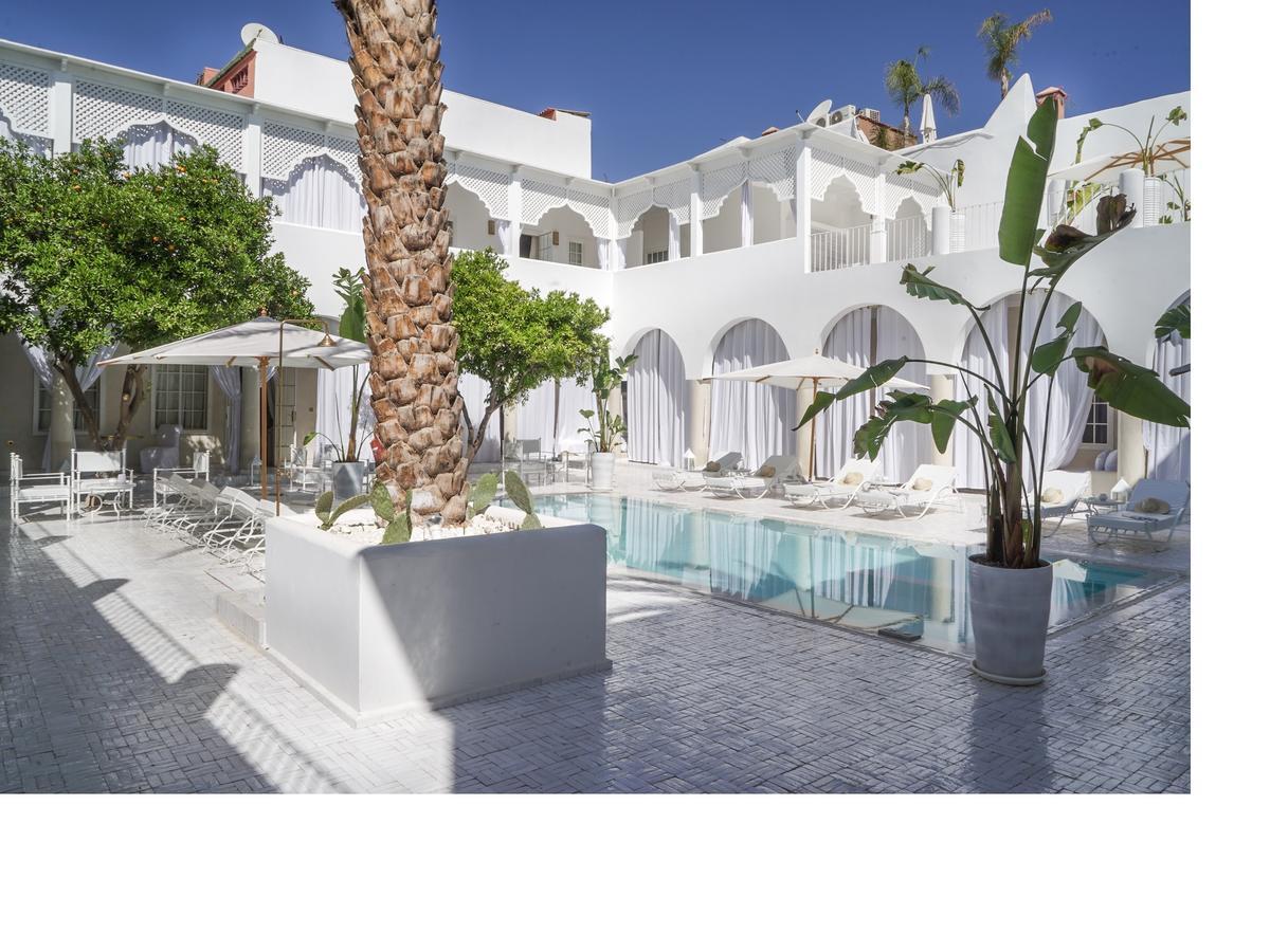 Riad Palais Blanc & Spa Marraquexe Exterior foto
