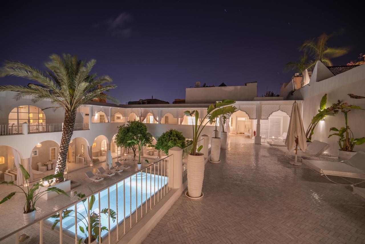 Riad Palais Blanc & Spa Marraquexe Exterior foto